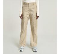 Regular Cargo Pants - Beige - Women 30