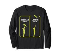 Regular Dad Lifting Dad Funny Parenting Long Sleeve T-Shirt