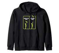 Regular Dad Lifting Dad Funny Parenting Zip Hoodie