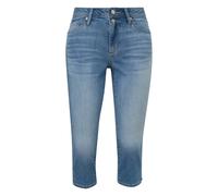 Regular Fit Capri Jeans Mid Size Slim Leg Women's s.Oliver Bleu 42