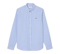 Striped Premium Cotton Shirt Slim Fit - male - Lacoste - Casual Shirts - Blue - 3XL - Shirts 3XL