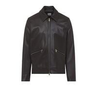Regular Fit Leather Jacket - male - Paul Smith - Leather Jackets - Brown - XL - Jackets XL