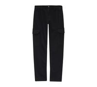 Regular Fit Mid Size Straight Leg Cargo Pockets Child Trousers s.Oliver Pete Noir 14 years Slim