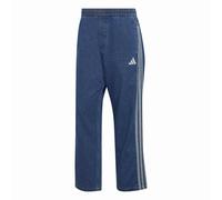 adidas Men's Stadium Regular Fit Denim Full Length Open Hem Trackpants Tracksuit Pants