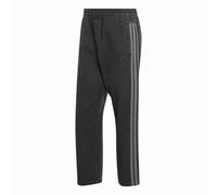 adidas Men's Stadium Regular Fit Denim Full Length Open Hem Trackpants Pants, Black, XXL