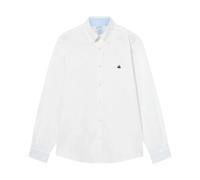Regular Fit Oxford Non-Iron Button Down Shirt - male - Brooks Brothers - Formal Shirts - White - 2XL - Shirts 2XL