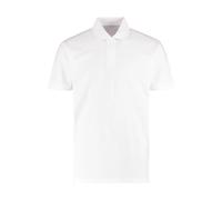 Regular fit polo Kustom Kit Blanc 2XL