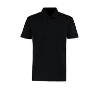 Regular fit polo Kustom Kit Noir 4XL