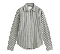 Regular Fit Poplin Blouse with Stripes - female - Gant - Shirts - Green - L - Blouses & Shirts L