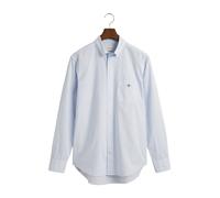 Regular Fit Poplin Blouse with Vichy Check, male, Gant, Casual Shirts, Blue, 3XL, Shirts 3XL
