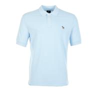 PS Paul Smith Mens Regular Fit Zebra Logo Polo Shirt - Colour: 41E Light Blue - Size: Medium