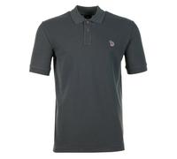 Regular Fit Short Sleeve Zebra Polo Shirt Slate, Large