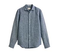 Regular Fit Striped Linen Shirt - male - Gant - Casual Shirts - Blue - M - Shirts M