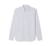 Regular Fit Striped Poplin Shirt - male - Lacoste - Casual Shirts - Blue - 6XL - Shirts 6XL