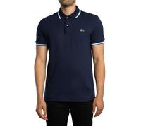Lacoste Men's Regular Fit Trim Accent Polo Shirt, Blue