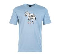 Regular Fit Zebra Large T Shirt 43D Greyish Blue, XXL