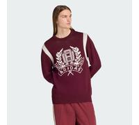 adidas Sweatshirts Regular Knitted Jumper in Red EU XL