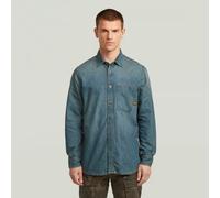 G-star D27083-d303 Regular Fit Long Sleeve Shirt Blue M Men