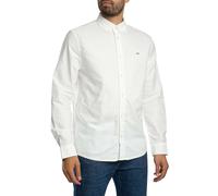 Tommy Jeans for man. DM0DM21298 Regular fit Oxford shirt (L), White, Casual, Cotton, Classic, Long sleeve