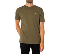 GANT Men's Reg Shield SS T-Shirt, Juniper Green, M