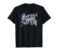 Regular Show Haters Gonna Hate T-Shirt, Men, Black, X-Large