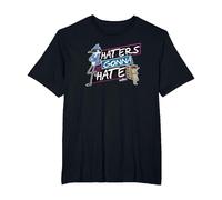 Regular Show Haters Gonna Hate T-Shirt, Men's Big and Tall, Black, 3X Tall