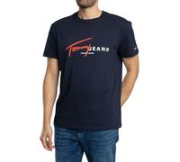 Regular Signature T-Shirt Dark Night Navy S