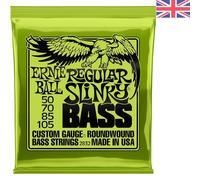 Regular Slinky 50-105 Gauge Nickel Wound Bass Strings - Rich Tone & Durability