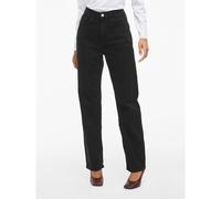Vila Kelly Jaf Straight Fit High Waist Jeans Black 34 / 32 Woman