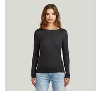 G-star Regular Long Sleeve T-shirt Black XS Woman