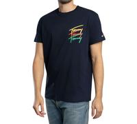 Regular Twisted Signature T-Shirt Dark Night Navy S