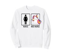 REGULAR VS NICU NURSE DABBING UNICORN Dabs Meme Sweatshirt