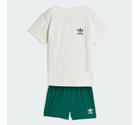REGULAR WIDE RIB SHORT T-SHIRT SET