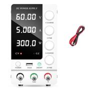 Regulated DC Lab Power Supply Variable, Laboratory 30V 10A 60V Voltage Regulator Stabilizer Switching Bench Source 30 V Adjustable Suitable for Laboratories, Maintenance, etc(SPS-C605 60V 5A-01)