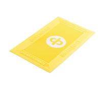 Regulation Bowls Foot Mats (Pack of 2, yellow)