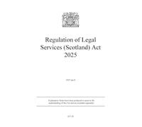 Regulation of Legal Services (Scotland) Act 2025 ASP 8 2025