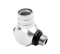 Regulator Hose Adapter 110 Degree Angle Diving Regulator Adapter High Performance Angled Connector for First Stage Port