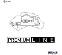 MAHLE ORIGINAL ABR 28 000P Regulator, passenger compartment fan