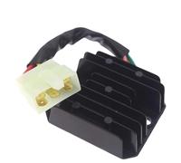 Regulator Rectifier Fit For Honda Fit For Yamaha 70cc/100cc/110cc/125cc/150cc Motorcycle Rectifier Regulator Voltage Adjuster Voltage Regulator Rectifier(Black)