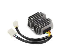 Regulator Rectifier Voltage Regulator Rectifier 7 Wires Dual Aluminum Alloy ABS For Moped ATV 12V