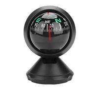 Regun Ball Compass - Black Electronic Adjustable Military Marine Ball Night Vision Compass for Boat Vehicle