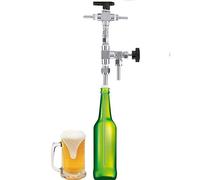 Regun Beer Bottle Filler, 304 Stainless Steel Counter Pressure Filler, Home Brew CO2 Beer Brewing Kit, for DIY Home or professional Use, Beer and Wine