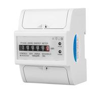 Regun Digital LCD Single-phase 4P DIN-Rail Electric Energy Meter, XTM75S-U Electricity Power Energy Meter, Industrial Electronic KWh Meter for Sub-Meter Systems