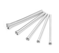 Regun Spring Tube Bender Set, 5Pcs 21cm Super Elastic Steel Spring Tube, PVC Electric Wire Bending Hose for Copper Aluminum Thin Wall Steel Tubing