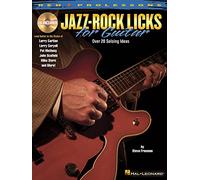 Reh Pro Licks Jazz-Rock Licks For Guitar With Tab Book/Cd (REH Pro Lessons)