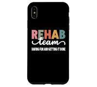 Rehab Team Nurse For Rehabilitation Physical Therapy PT DPT Case for iPhone XS Max