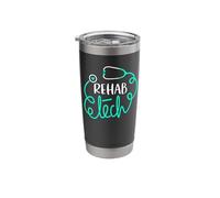 Rehab Tech Cute Rehabilitation Technician Technologist Stainless Steel Insulated Tumbler