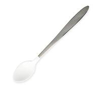 Rehabilitation Advantage Long Teaspoon with Plastisol Coating, White
