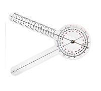 Rehabilitation Advantage Plastic Goniometer 360 Degree ISOM, 12” Long