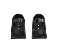 Rehabilitation Advantage Wheelchair Shoe Holders, Large, Footplate Attachment with Adjustable Straps to Secure Feet in Place, Stable Positioning Support for Daily Mobility